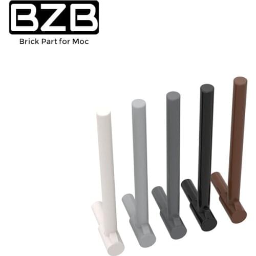 BZB MOC 87618 1x5 Round Strip With Handle Creative Building Block Model Kids Toy DIY Brick Parts Best Gifts