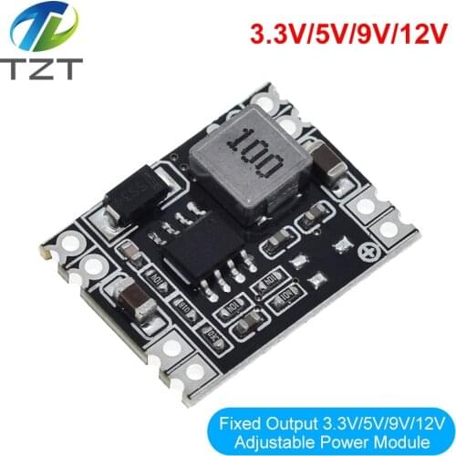 DC-DC 3A Buck Step-down Power Supply Module 5V-12V 24V to 5V 3.3V 9V 12V Fixed Output High-Current
