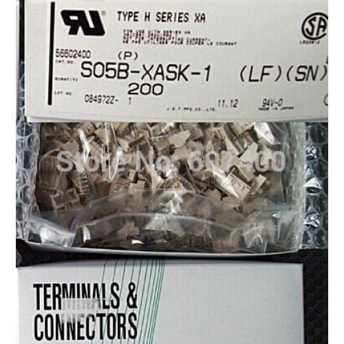 S05B-XASK-1 header Connectors terminals housings 100% new and Original parts S05B-XASK-1 (LF)(SN)