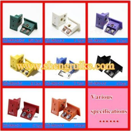Thermocouple socket Embedded Thermocouple panel jack female connector