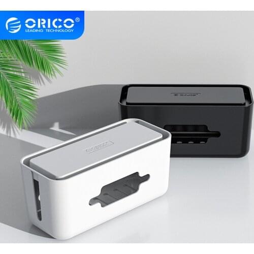 ORICO Storage Box Phone Holder Power Strip Box for Adapter Wire/Charger Line/USB Network HUB Cable Management Box