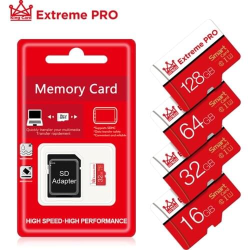 Micro SD 8 16 32 64 128 256 GB SD Card Class 10 TF Flash Card Memory Card 256GB 128GB 64GB 32GB 16GB 8GB For Smartphone Adapter