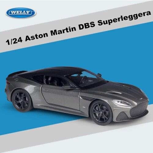 1:24 Aston Martin DBS Superleggera Alloy Sports Car Model Diecasts Metal Simulation Toy Vehicles Car Model Collection Kids Gift