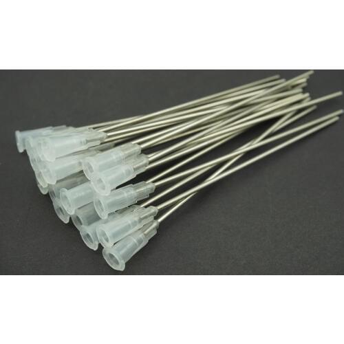 5 PCS/Lot Blunt Dispensing Needles Syringe Needle Tip For Ink Glue Liquid 100mm 16G Free shipping
