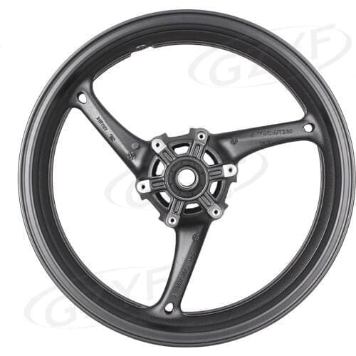 Motorcycle Front Wheel Rim For Suzuki GSXR 600/750 2008 2009 2010 & GSXR 1000 2009-2016 Matte Black Alloy