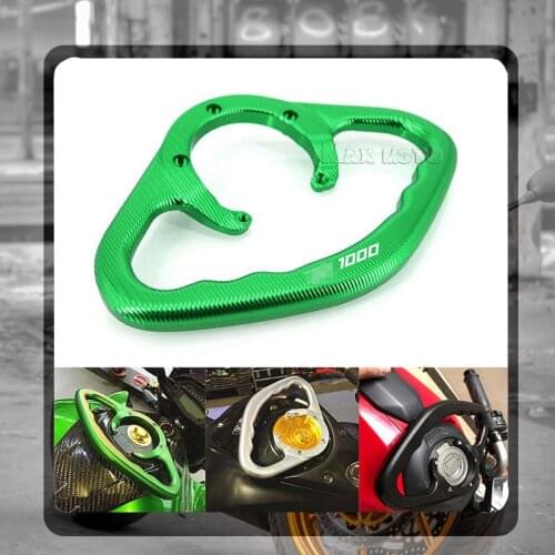 For KAWASAKI Z1000 Z 1000 2006-2015 2014 2013 2012 Motorcycle CNC Passenger Hand Grip Tank Grab Bar Handles Armrest