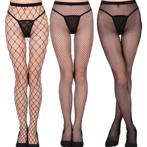 Hot Sexy Mesh Pantyhose Hollow Out Women Sexy Nylon Fishnet Tights Ladies Collant Femme Strumpfhose Medias
