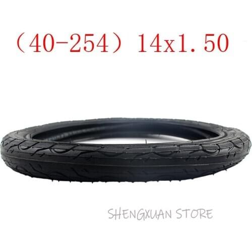 40-254 14 x 1.5 tyre inner tube 14 inch tire for Folding Bicycle Bike Kids Bike wheel tire 14x1.5'' wheel inner outer tyre