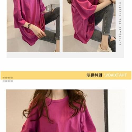 Outbreak Export Trade High-end Womens Clothing Counter End Single Loose Half Sleeve T-shirt Blouse Shirts Women
