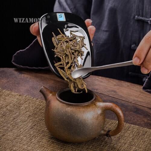 WIZAMONY Unlimited electronic tea intelligent weight display tea set tea ceremony accessories small measurement loose tea gram