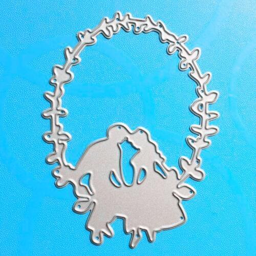YINISE WEDDING LOVER DIES Metal Cutting Dies For Scrapbooking Stencils DIY Album Cards Decoration Embossing Folder Die Cuts Mold