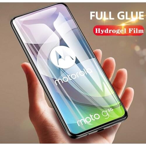 Protective For Motorola Moto G 5G Screen Protector For Moto One 5G Ace Hydrogel Film