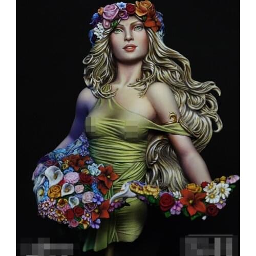 1/10 Spring, Resin Model Bust GK, Unassembled and unpainted kit