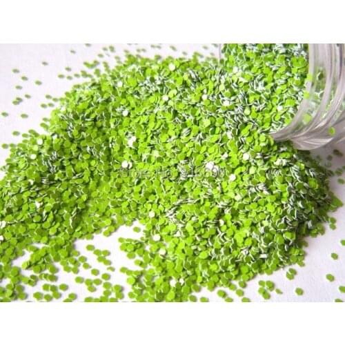 1MM Solvent Resistant Glitter for nail polish making or craft