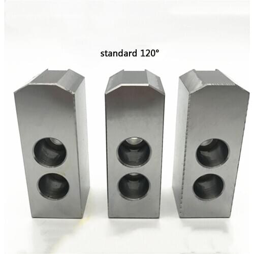 5 6 inch 120 Degree Standard Hollow Soft Jaw for CNC Lathe Holder Cutting Tool Machining