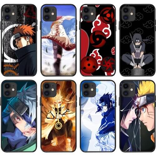 Japanese Cartoon Phone Case For iPhone 12 11 Pro Max Hot Phone Cases Anime Cartoon Soft Case For iPhone 7 8 Plus X XS SE2020