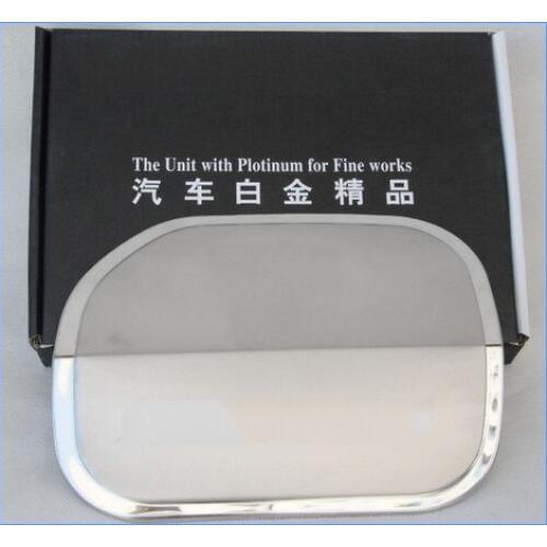 Stainless steel car fuel tank decoration cover,oil tank cap protection sticker For Honda Spirior/Europe Accord 2009-2013