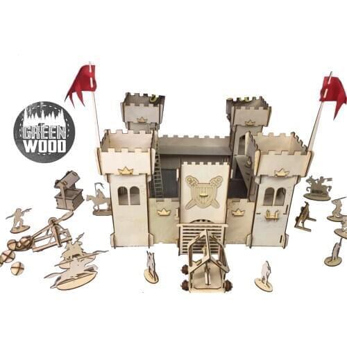 Деревянная история Educational Toys