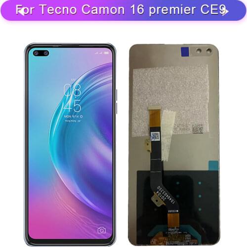 For Tecno Camon 16 premier CE9/CD6J Display Touch Screen Assembly Glass Panel Digitizer Replacement