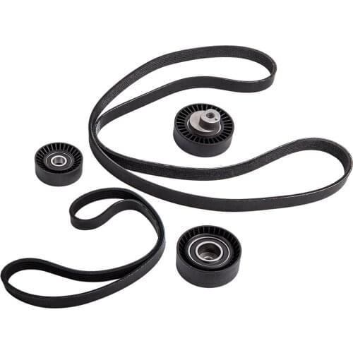 V-ribbed belt set + idler pulley for BMW 3-series E46 6PK1538 + 5PK865 for BMW 5 series E39 520i, 523i, 525i, 528i, 530i