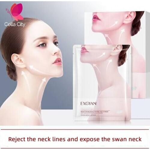 Cellacity Neck Mask Moisturizing Moisturizing Lifting Tightening Neck Wrinkles Beauty Neck Mask Moisturizing Neck Womwn SkinCare