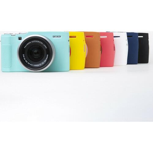 Soft Silicone Camera Protector Skin Case Bag Cover for Fujifilm XA7 Fuji X-A7