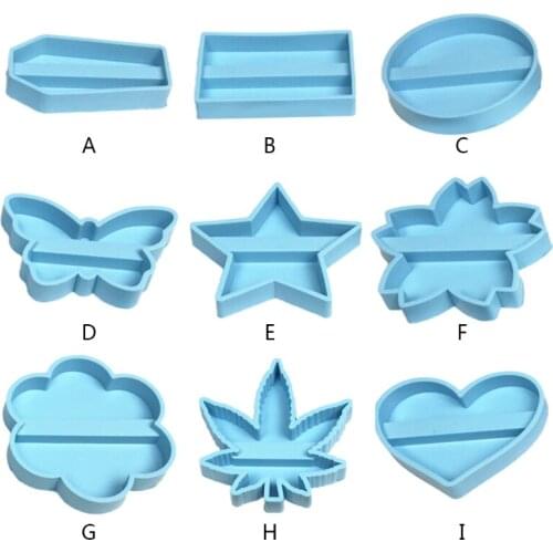 2021 New Business Card Holder Epoxy Resin Mold Mobile Phone Stand Casting Silicone Mould