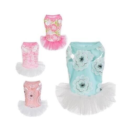 Dog clothes pet clothes Teddy puppy skirt vip baby cat princess Skirt spring summer