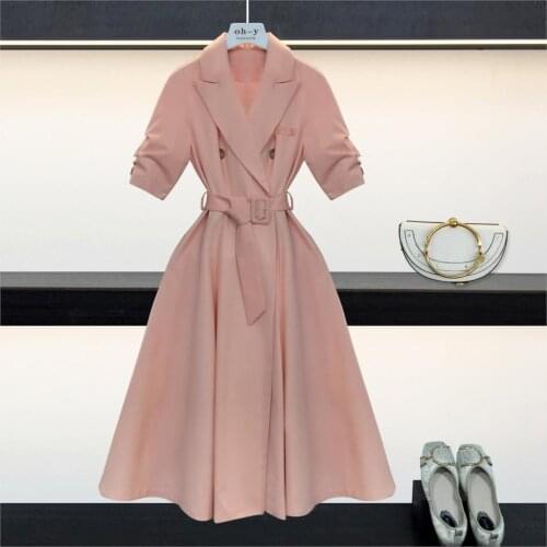 PAFUTIN Women's Double Breasted Trench Coats