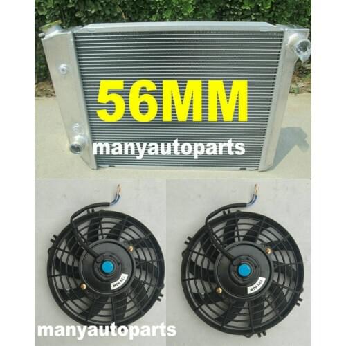 Radiator+Fans For Ford Falcon XA/XB/XC/XD/XE Fairmont Cleveland 302/351 V8 72-84 AT