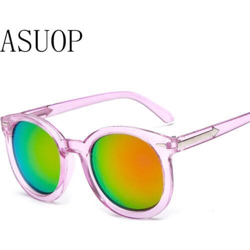 2019 new fashion Womens sunglasses classic brand design retro oval mens sunglasses UV400 round men and women glasses