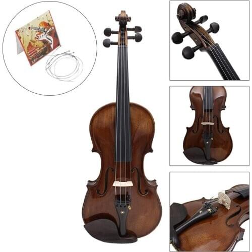 4Pcs Violin Strings Strings DIY Instrument Accessory for Beginners Students