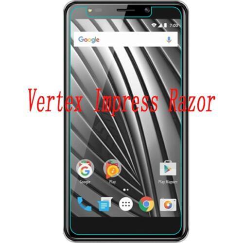 Smartphone Tempered Glass for Vertex Impress Razor 9H Explosion-proof Protective Film Screen Protector cover phone