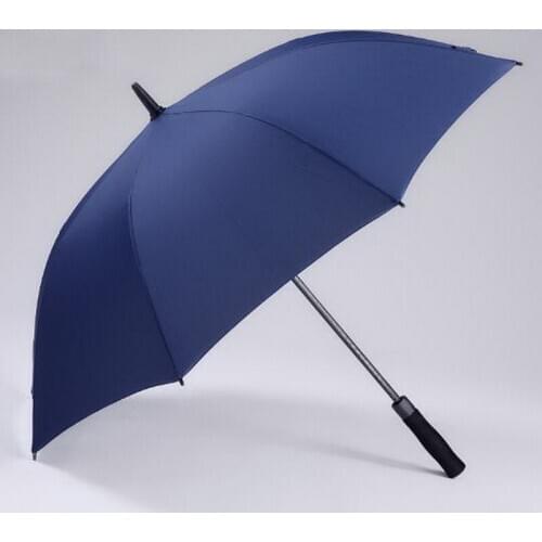 Long-handled umbrella/Strong Windproof Long Handle Anti-UV Sun/Rain Stick Large Outdoor Umbrella Manual Big Parasol/tb181122