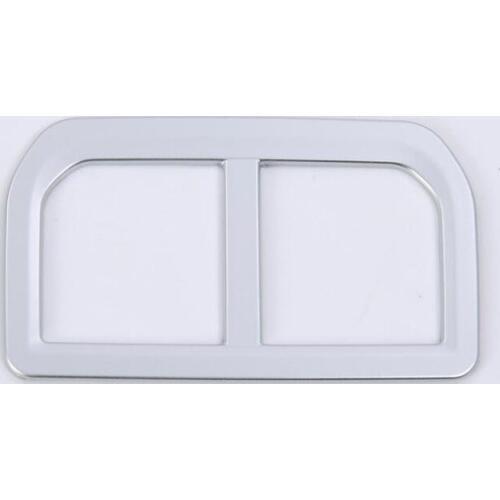 For Volkswagen Lavida PLUS 2018 1PC ABS Chrome Car Rear Air Conditioner Vent Outlet Cover Trim Moldings Car Styling Accessories