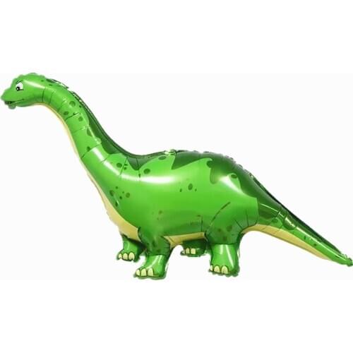 Large Cartoon Coconut Tree Leaf Aluminum Film Balloon Animal Party Theme Cute Dinosaur Children Birthday Gift Party Decoration