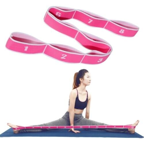 Yoga Stretch Band Yoga Pull Strap Latex Elastic Latin Dance Stretching Band Professional Gymnastics Adult Latin Training Bands