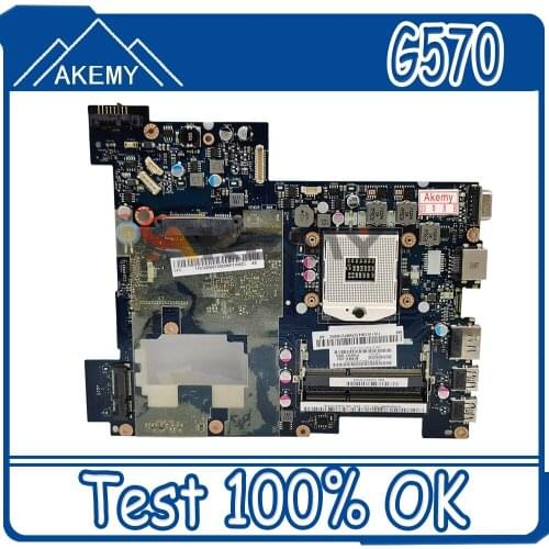Laptop motherboard For LENOVO Ideapad G570 HM66 Mainboard PIWG2 LA-675AP DDR3 Full tested