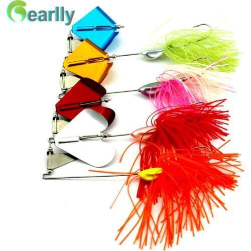 New arrival 4pcs/Set Metal Spinner fishing lure 22g spoon jigging lure spinner baits
