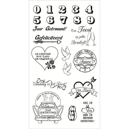 Up to date Transparent Silicone Clear Rubber Stamp Sheet Cling Scrapbooking DIY Cute Pattern Photo Album PaperCard Decor Stamp