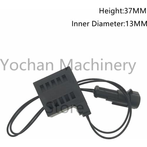 High Quality Solenoid Valve Coil For XiaGong Excavator XG822 Pilot Safety Lock 24V H:37MM ∮13MM