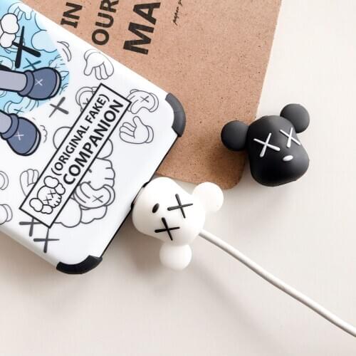 Cartoon Fruit Suitable For Apple Data Line Cable Protective Cover Anti-Breaking Female Models Silicone New Cute Personality Crea