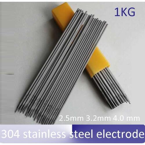 1kg 304 stainless steel electrode 2.5mm 3.2mm 4.0 mm A102 welding rod