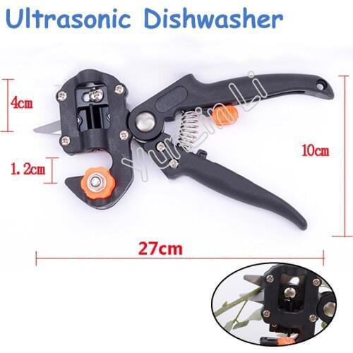 10pcs/lot Professional Fruit Tree Grafting Tools Shears Scissors Garden Cutting Tools Shovel Pruning Cutter