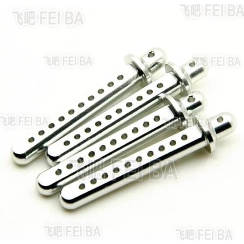 Alloy Aluminum Body Post Mountsfor Axial SCX10 90021 90022 90027 90028 4pcs