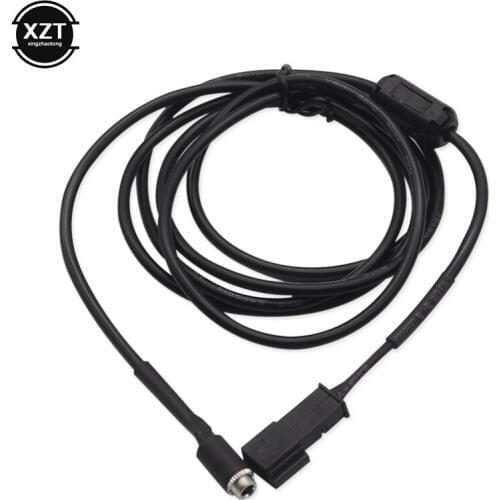 Car 3.5mm 3pin Female Audio Music AUX Cable Input Adapter ForBMW BM54 E39 E46 E53 X5 series Cars