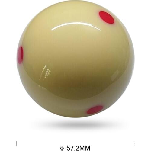 1PC Pool Table Billard Ball Standard 57.2MM Billar White Cue Ball Cue Ball Billiard Ball Indoor Entertainment Equipment