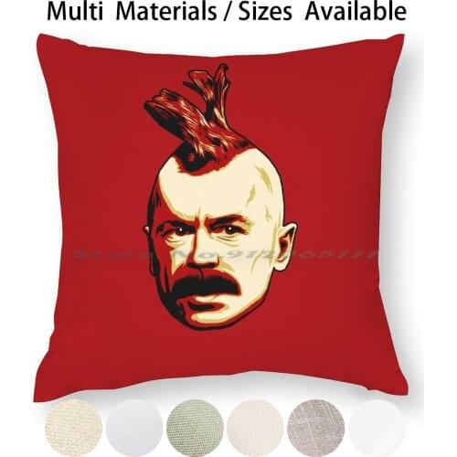 Casserole Tough Guy Pillow Case Throw Pillow Cover Cotton Linen Flax Taskmaster Casserole Tough Guy Wozniak Tm Wax Seal Punk