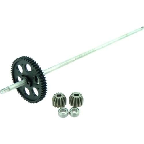 Himoto 1/10 scale RC CAR parts 31209 Center Driveshaft Complete with Gear 1 set