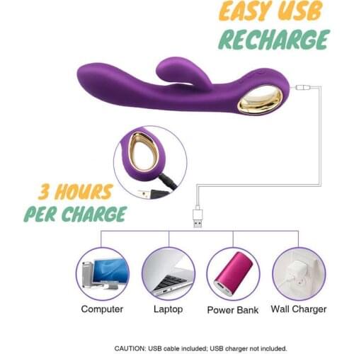 Double Motors Vibrator for Clitoris 10 Frequency Soft Toys for Adults 18 Multi-speed Vibrating Woman Dildo Female Masturbator AW